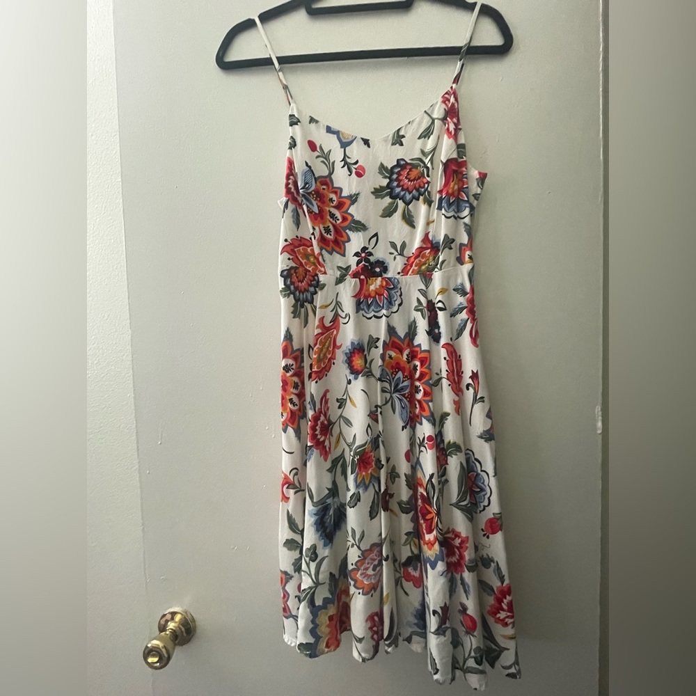 Old Navy Floral Adjustable Strap Dress W/Pockets